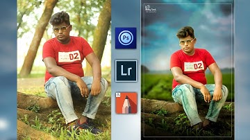 Photoshop Mobile + Lightroom + Autodesk Sketchbook Manipulation Photo Editing in Step by Step 2020