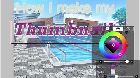 How I Make My Thumbnails On Mobile Using “ibis Paint” (lost thumbnail)