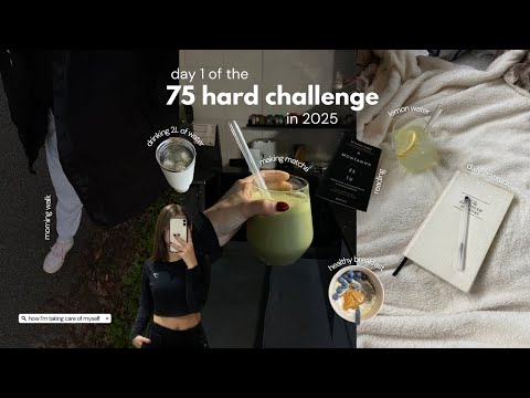 Taking care of myself in 2025 | Starting the 75 hard challenge