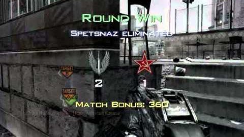 MW3 - EPIC Throwing Knife Kill