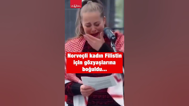 Norveçli kadın Filistin için böyle gözyaşı döktü #shorts #filistin #gazze #keşfet