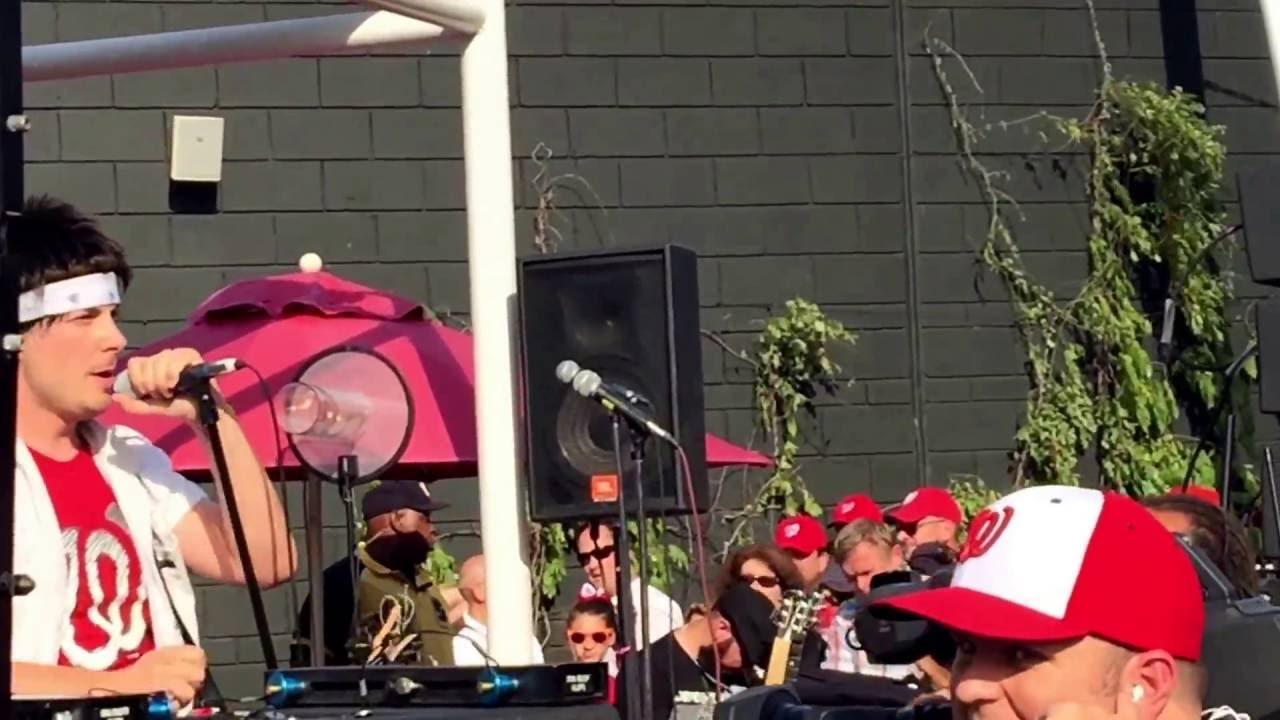 The Legwarmers Rebel Yell (live Nats Ballpark) YouTube