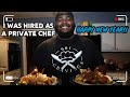 I WAS A PRIVATE CHEF FOR NEW YEAR DAY | COOKING A PRIVATE DINNER!!