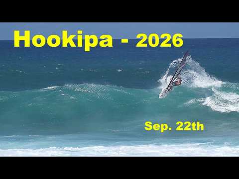 🔥Hookipa Windsurfing Action - Maui Magic: First Hookipa Waves in Months 🌊🌊🌊 #maui #windsurfing