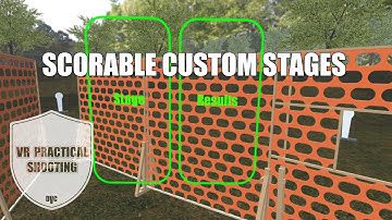 VR Practical Shooting 28 Devlog - Custom stages now scorable