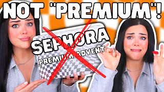 Sephora, HOW IS THIS "PREMIUM"?! | Expensive Sephora Premium Advent Calendar Unboxing