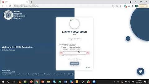 change your mobile number or email id in HRMS in 1 minute @ HRMS I