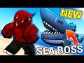 I Found this SECRET BOSS in The Strongest Battlegrounds!