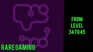 Infinity loop | From level 34 to 45 | rare gaming | android game
