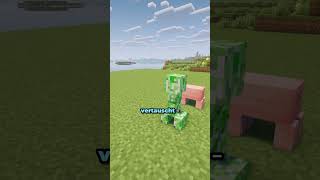 Der Creeper war ein kaputtes Schwein 🐷 #minecraft