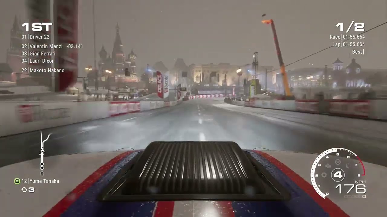 grid legends,first race with seneca racing