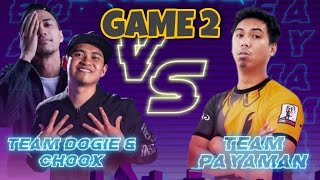 [GAME 2] Team Dogie\/Choox VS Team Cong TV (Team Payabang VS Team Payaman) - Mobile Legends