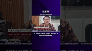 Polda Babel Gerebek Gudang Penimbunan 1.500 Liter BBM Subsidi