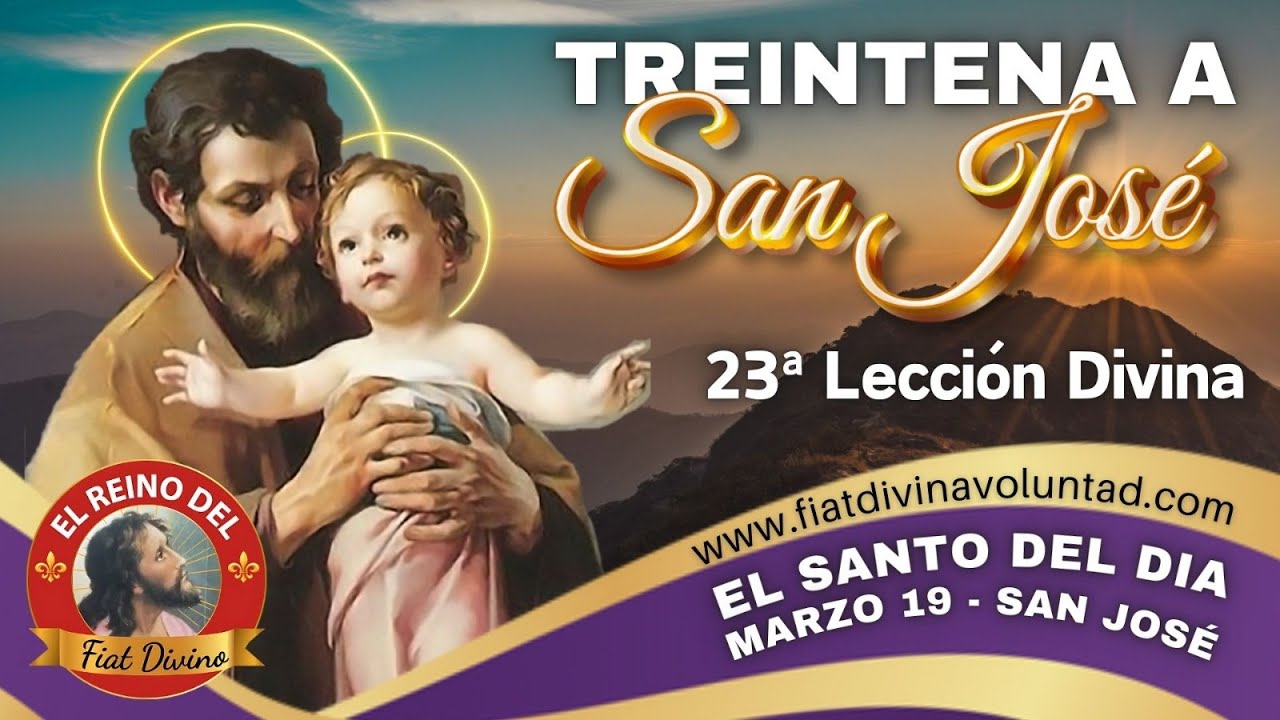 TREINTENA A SAN JOSÉ DÍA 23