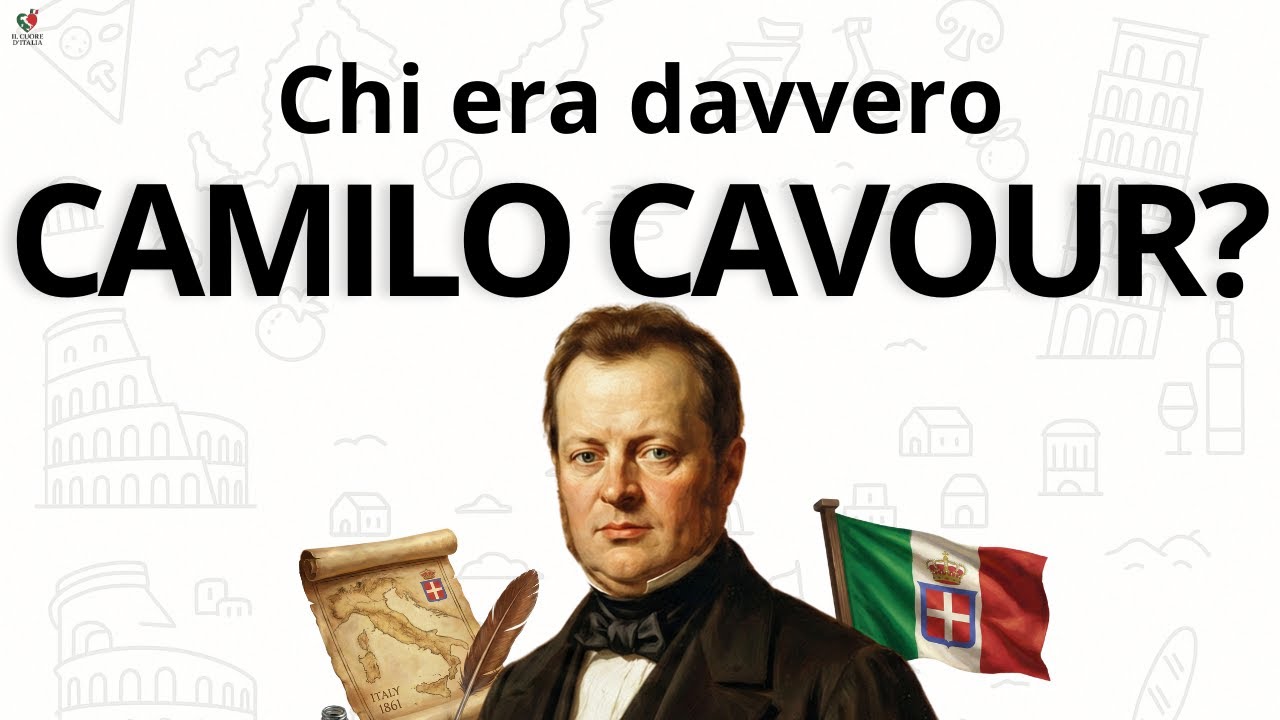 Camillo Cavour: L'Unificatore d'Italia e la Mente Geniale del Risorgimento 🇮🇹🎩|  Italiano Facile