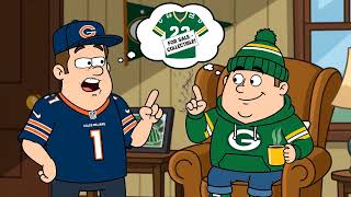 Packer Fan deal with overhyped Bears fans #shorts  Net Worth
