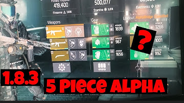 [The Division ] Build That destroyes Predator,Banshee,Nomad - 1.8.3