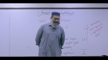 CAF 01 FAR1 Lecture 40 Sir Nasir Abbas Online Free | PAC College | CA Pakistan Platform | ICAP