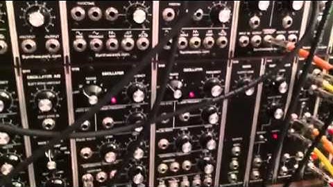 Synthesizers.com Analog Modular Synthesizer test