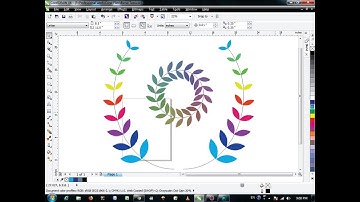 How To Learn Interactive Blend Tool [Beginner CorelDRAW X6 Tutorial] Hindi/Urdu