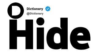 Hide Synonyms | Similar Words 