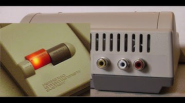 NES-101 Nintendo top loader - AV and LED mods start to finish walk through