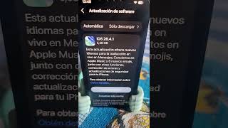 Iphone 13 con IOS 26.4.1