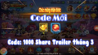 Omg 3Q - Code Mới 1K Share Trailer Tháng 3