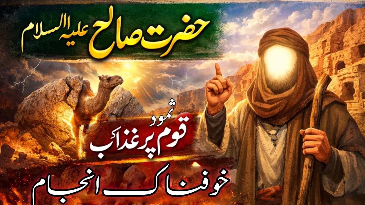 Hazrat Saleh (A.S) aur Qaum-e-Samood | Allah ka Azaab | Islamic Story in Urdu