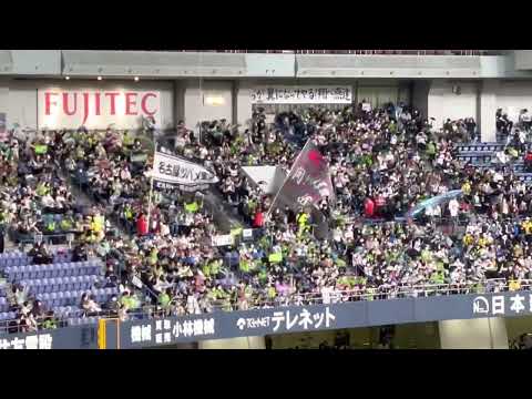 ☂️東京ヤクルトスワローズ⛱✨ラッキーセブン『S東京音頭』ビジター 京セラドーム大阪 22.3.27.@上段内野指定