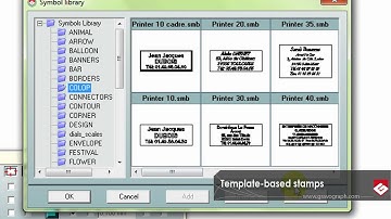 GravoStyle Software Stamp Function