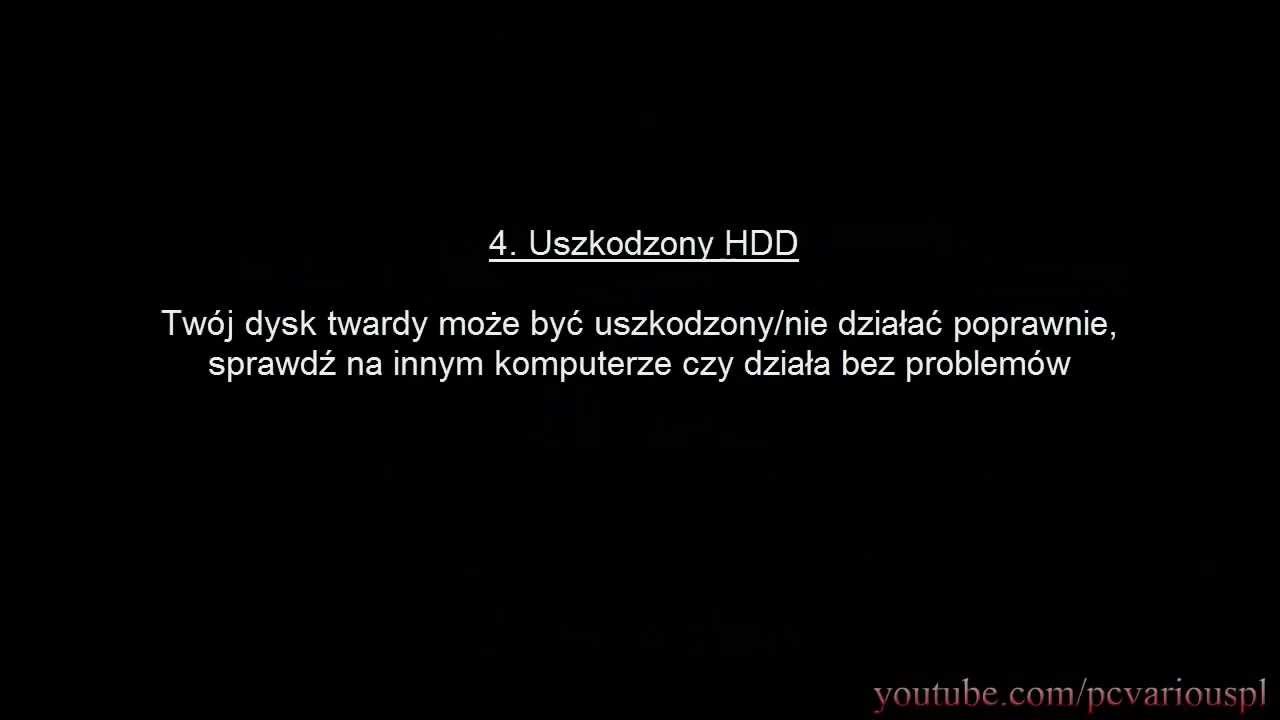 Non-system disk or disk error - przyczyny i naprawa - YouTube