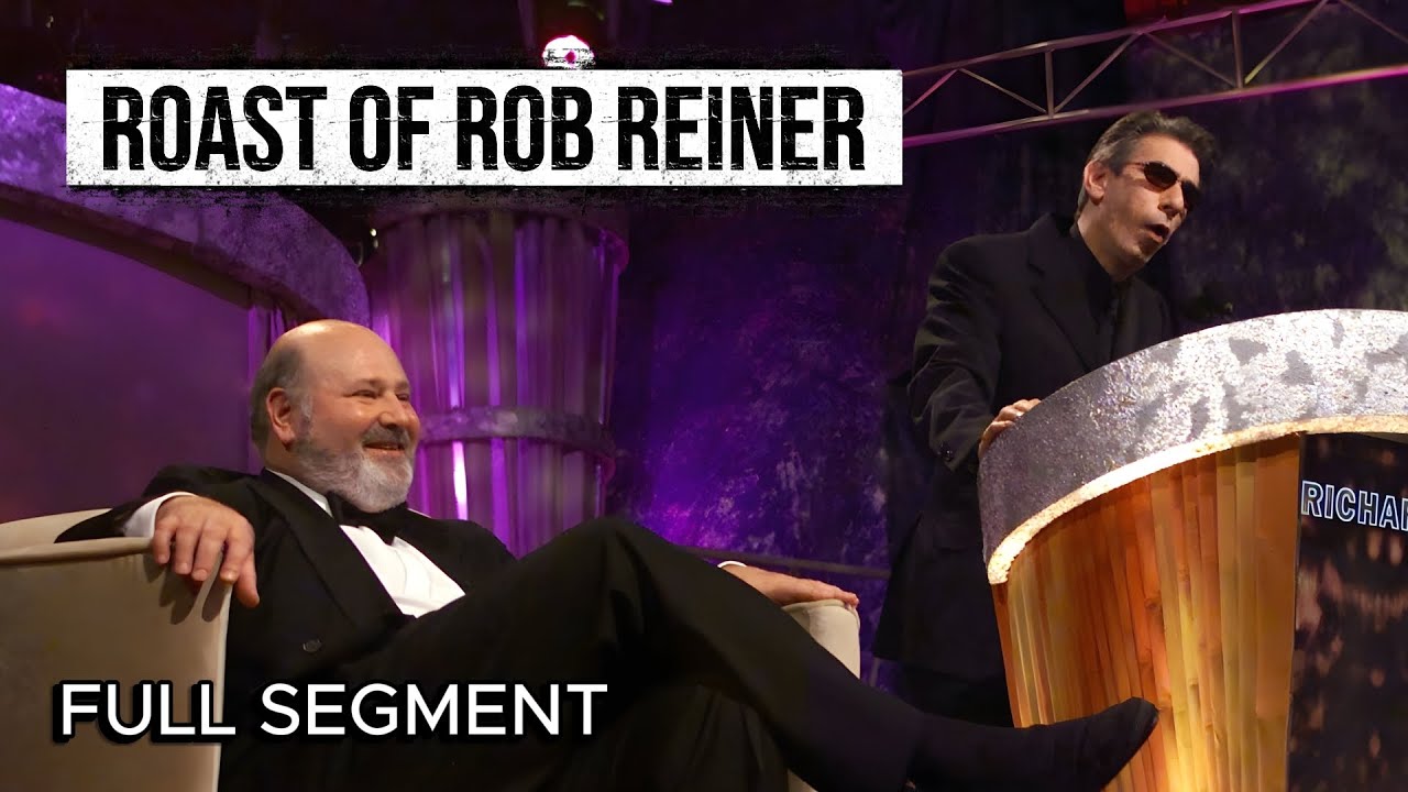 Rob Riner Eating Roast of Rob Reiner - Full Segment | Live Commentary & Discussion - YouTube