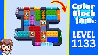 Color Block Jam Level 1133 Solution Walkthrough