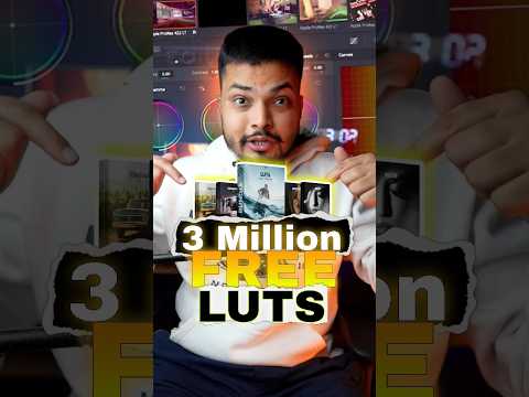 100 Free LUTS for Color Grading #premierepro #editing #colorgrading #edit #edits #adobepremierepro