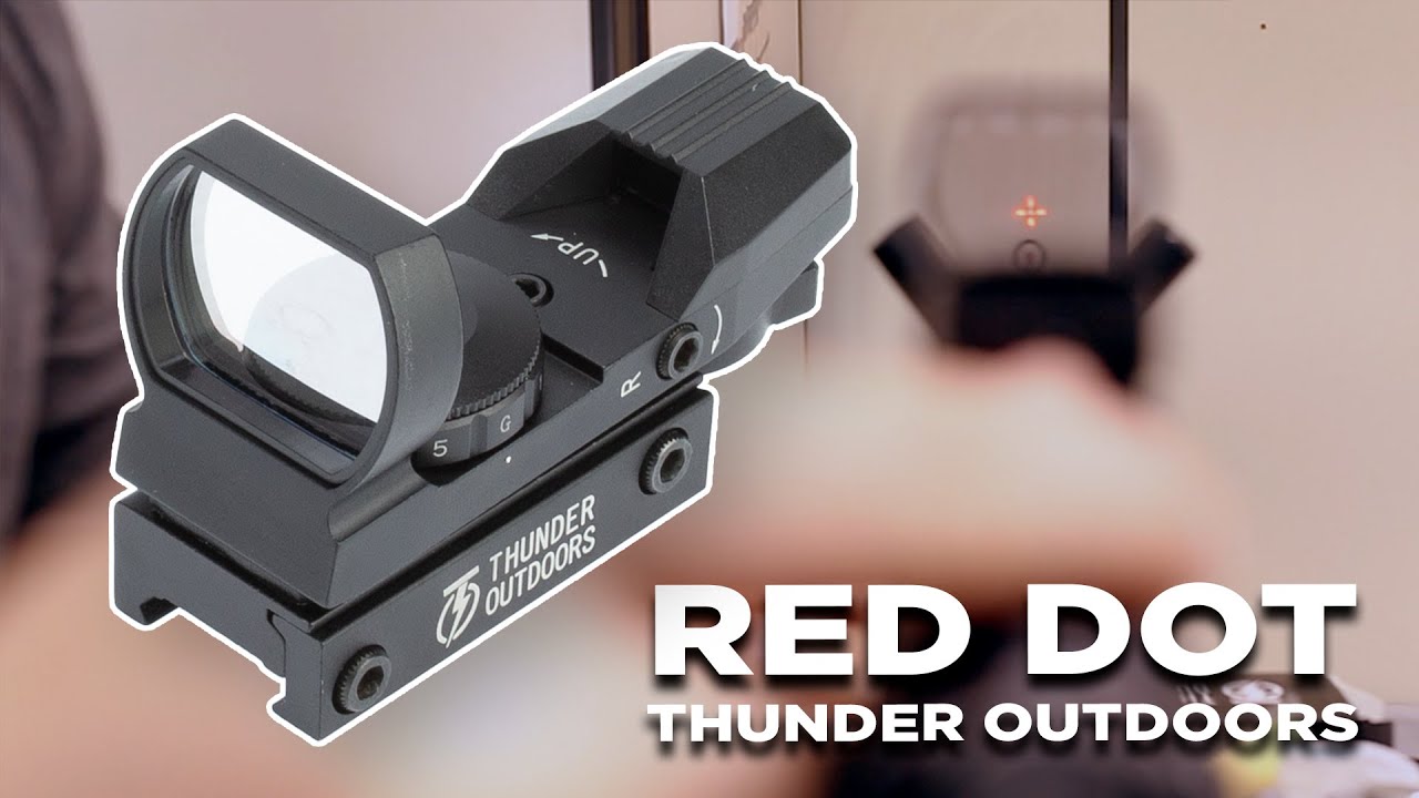 Red Dot Z3 1x22x33 Thunder Outdoors | LojaDaCarabina