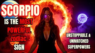 Scorpio Is Intensely The Strongest zodiac sign: Unstoppable & Unmatched Superpowers Exposed!!