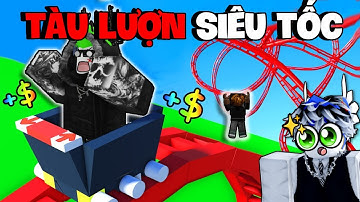 Mình Dùng 1 Triệu Để Xây TÀU LƯỢN SIÊU TỐC "AN TOÀN" Nhất Trong Roblox...