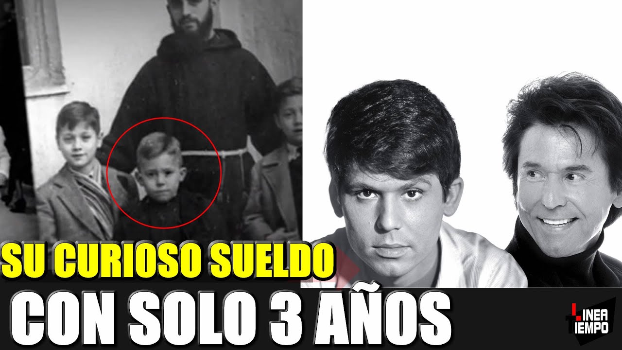 Raphael y el curioso sueldo que percibía con tan solo 3 años | Vida Legado musical | Linea de tiempo