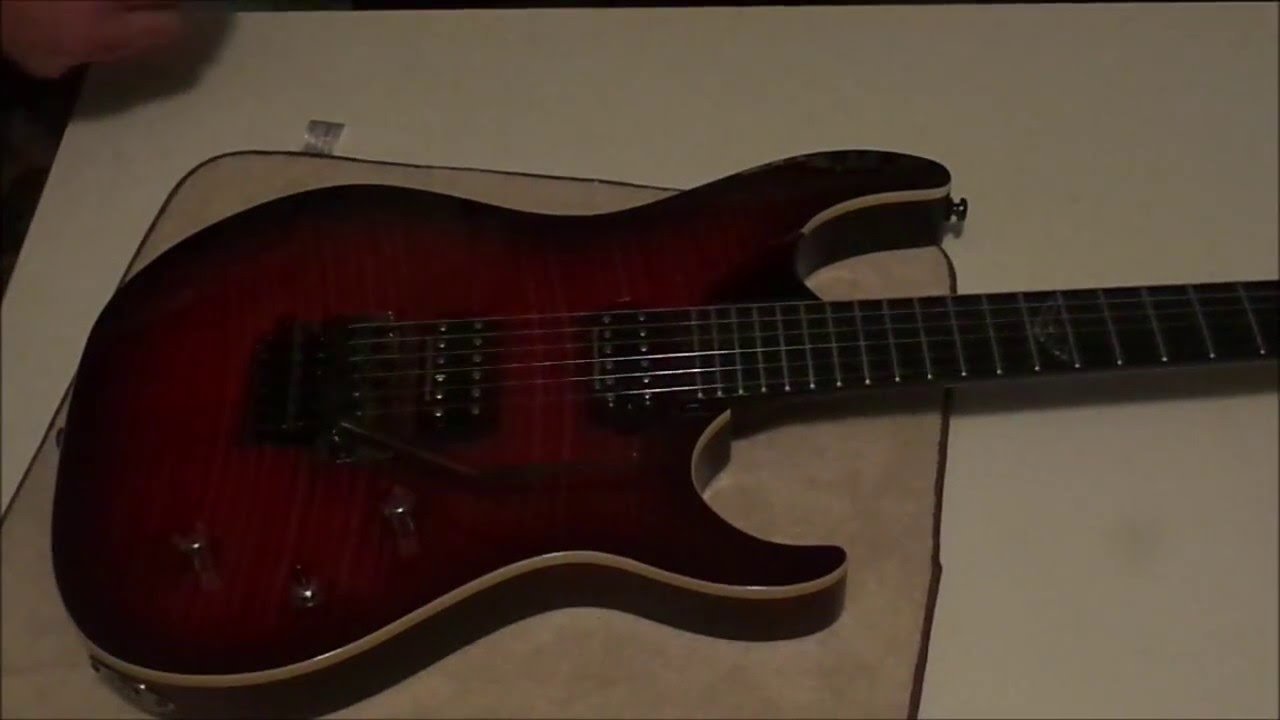 Washburn parallaxe PXS10FRDLXWB - YouTube