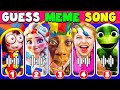 GUESS MEME &amp; WHO'S SINGING| Lay Lay, King Ferran, Salish Matter, MrBeast, Elsa,Kung Fu Panda 4,Tenge