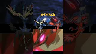 Xerneas Vs Yveltal #shorts