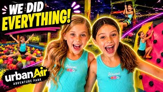 WE DID EVERYTHING at Urban Air! 🤯 Ultimate Adventure Challenge #viral #video #funny #fyp #trending 