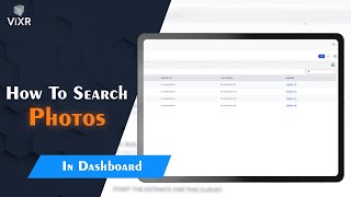 How to Search photos in Dashboard.