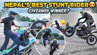 Nepal's Best Stunt Riders || Old Vlog Before Protest @GorkhaliRider @rajkumarkarki46 