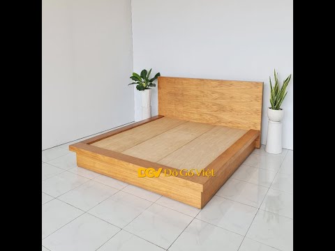 Video Giường Ngủ Nhật Gỗ Sồi Mỹ Tự Nhiên Cao Cấp Mẫu Đẹp Giá... - youtube