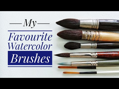 CHEAP or EXPENSIVE Brushes? (PanArt Watercolor Mop Brush Review) 