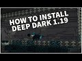 How to Install the Deep Dark Update Minecraft 1.19 Warden &amp; Ancient City&#39;s