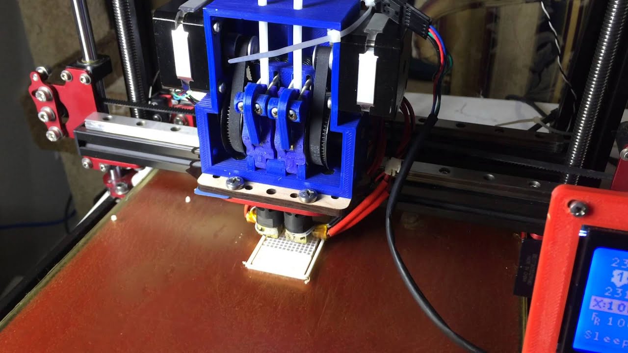 MendelMax 2 with JD Duallie Belt Driven Extruder YouTube