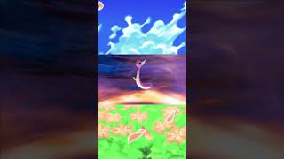 Evolving Dratini into Dragonair and into Dragonite - Pokemon Legends ZA #shorts #pokemon #evolution